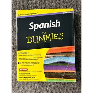 Spanish For Dummies 2nd Edition Paperback